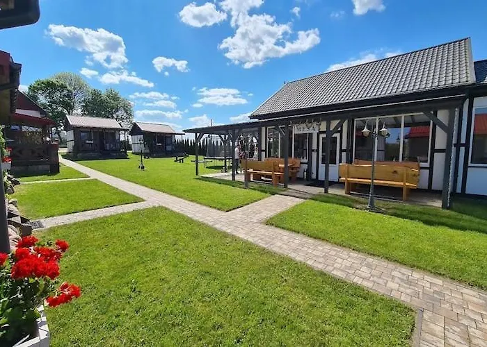 Two-Story, Comfortable Holiday Homes With Terraces Bobolin