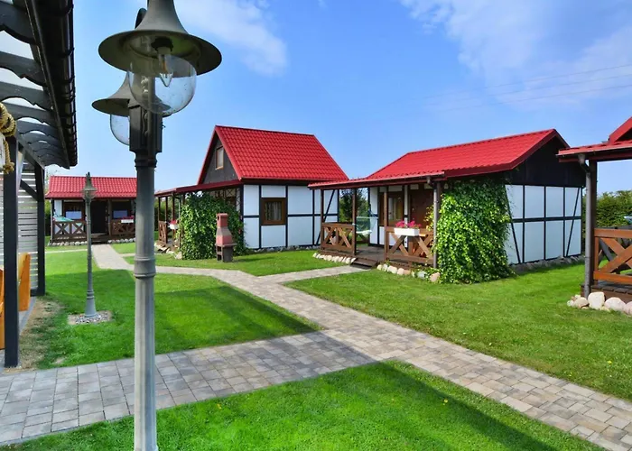 Two-Story, Comfortable Holiday Homes With Terraces * Bobolin