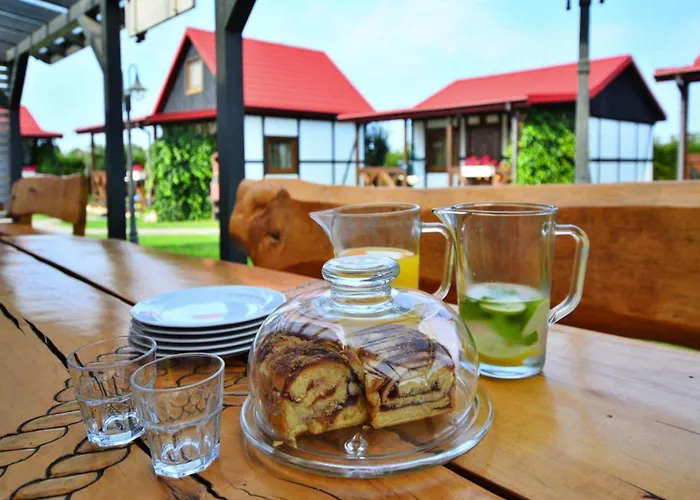 Two-Story, Comfortable Holiday Homes With Terraces Bobolin